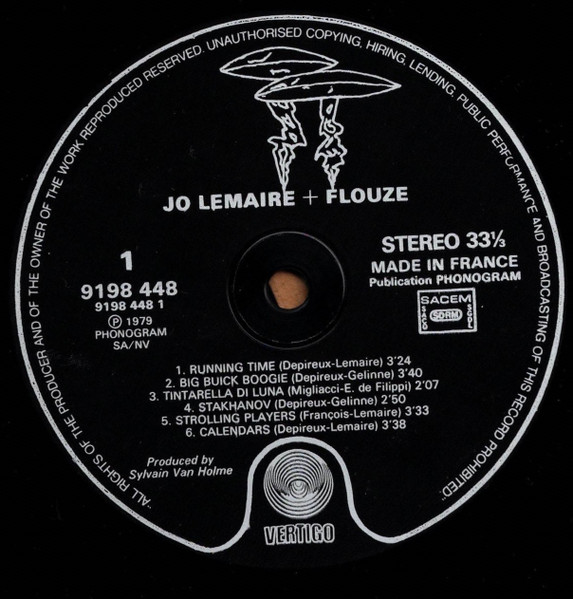 Jo Lemaire + Flouze - Jo Lemaire + Flouze | Vertigo (9198 448) - 3