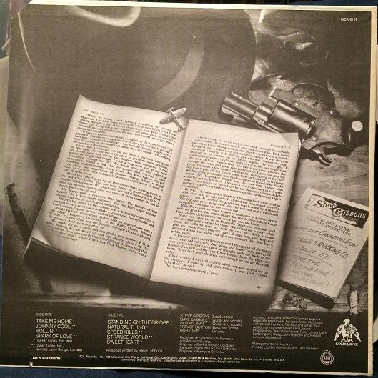 Steve Gibbons Band - Any Road Up | MCA Records (MCA-2187) - 2 Steve Gibbons Band - Any Road Up | MCA Records (MCA-2187) - 2