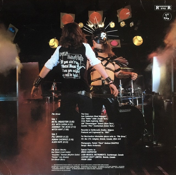 Piledriver - Metal Inquisition | Roadrunner Records (RR 9762) - 2 Piledriver - Metal Inquisition | Roadrunner Records (RR 9762) - 2