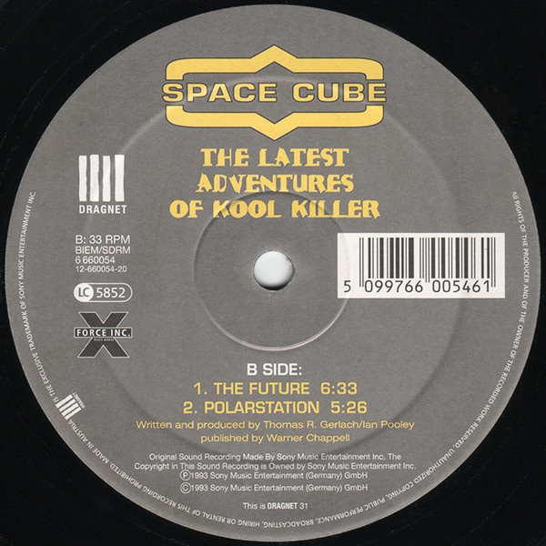 Space Cube - The Latest Adventures Of Kool Killer | Dragnet Records (DRAGNET 31) - 2 Space Cube - The Latest Adventures Of Kool Killer | Dragnet Records (DRAGNET 31) - 2