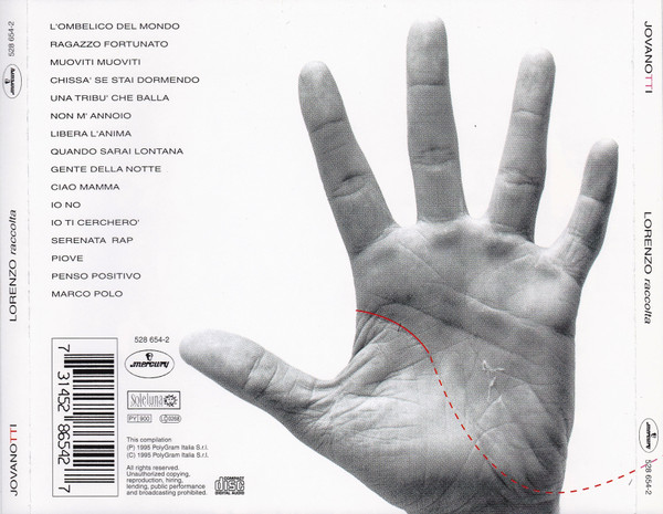 Jovanotti - Lorenzo Raccolta | Mercury (528 654-2) - 2