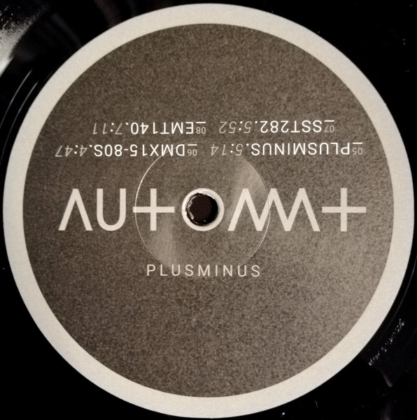 Automat - Plusminus | Bureau B (BB205/ LP 108821) - 4