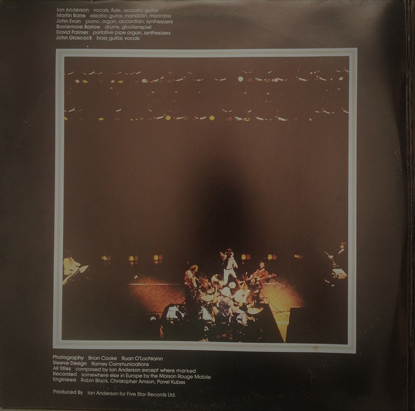 Jethro Tull - Live - Bursting Out | Chrysalis (6641873) - 3