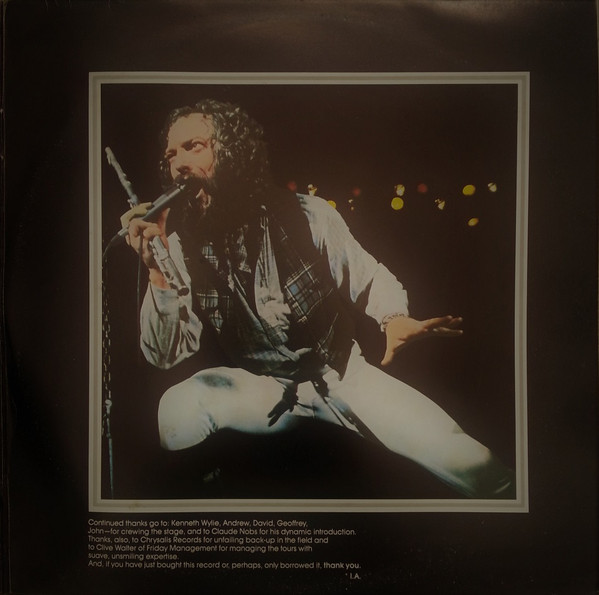 Jethro Tull - Live - Bursting Out | Chrysalis (6641873) - 4