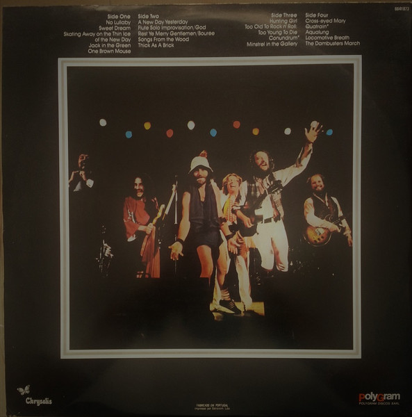Jethro Tull - Live - Bursting Out | Chrysalis (6641873) - 2