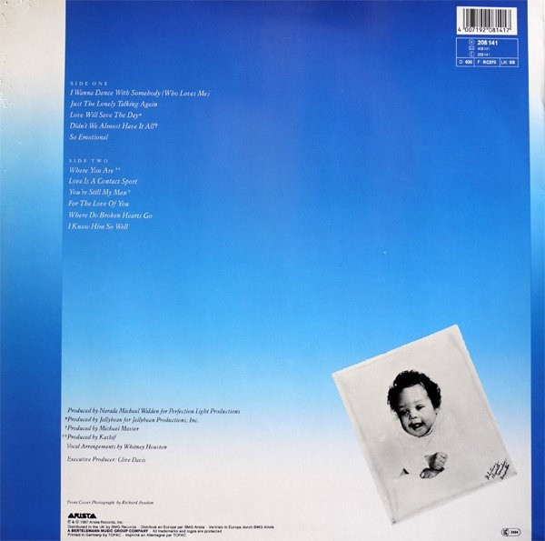 Whitney Houston - Whitney | Arista (208 141) - 2