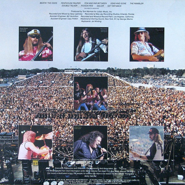 Molly Hatchet - Beatin' The Odds | Epic (FE 36572) - 2
