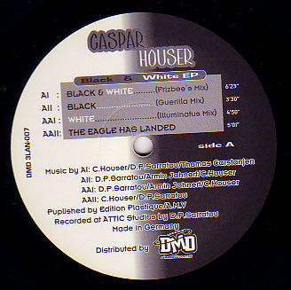Caspar Houser - Black & White EP | 3 Lanka (DMD 3LAN-007)