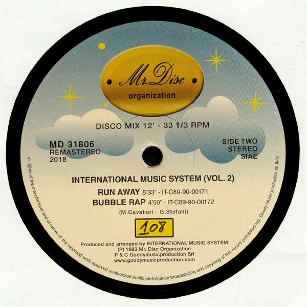 International Music System - International Music System (Vol.2) | Mr. Disc Organization (MD 31806)