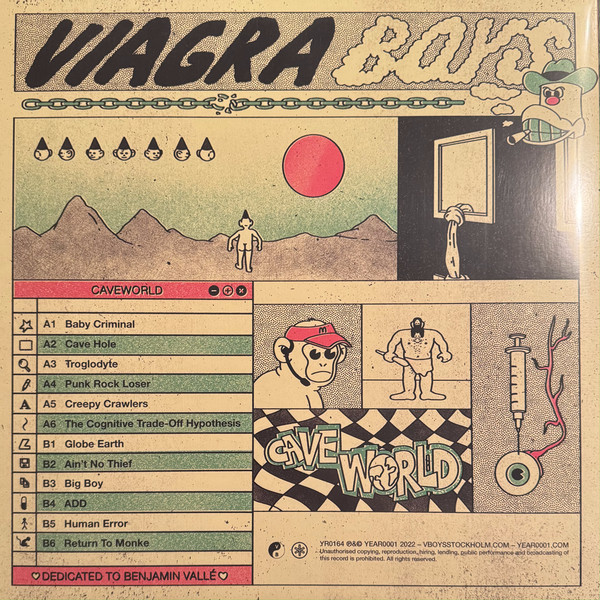 Viagra Boys - Cave World | Year0001 (YR0164LPB) - 2 Viagra Boys - Cave World | Year0001 (YR0164LPB) - 2