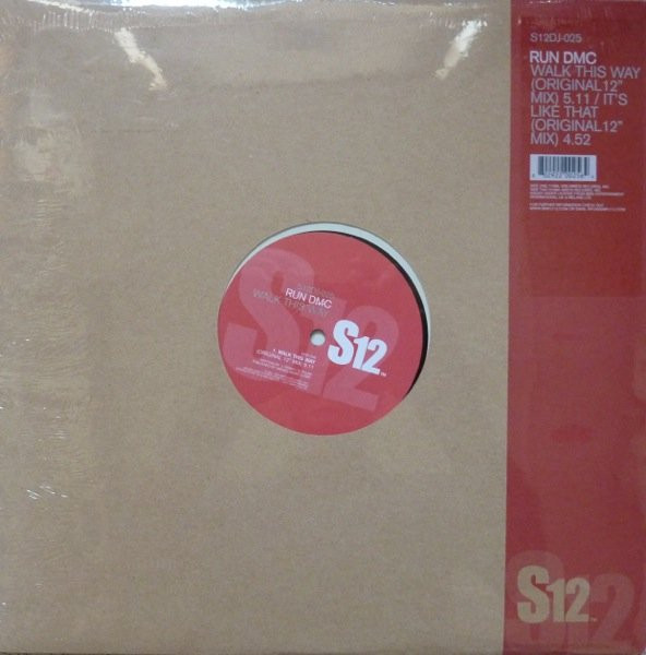 Run-DMC - Walk This Way / It's Like That | S12 (S12DJ-025) - main Run-DMC - Walk This Way / It's Like That | S12 (S12DJ-025) - main