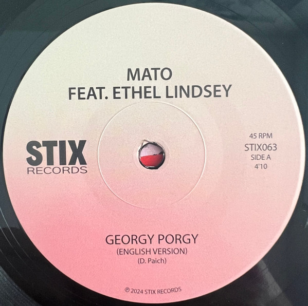 Mato - Georgy Porgy | Stix (STIX 063) - 3 Mato - Georgy Porgy | Stix (STIX 063) - 3