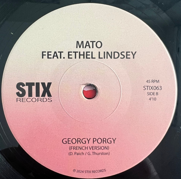 Mato - Georgy Porgy | Stix (STIX 063) - 4 Mato - Georgy Porgy | Stix (STIX 063) - 4