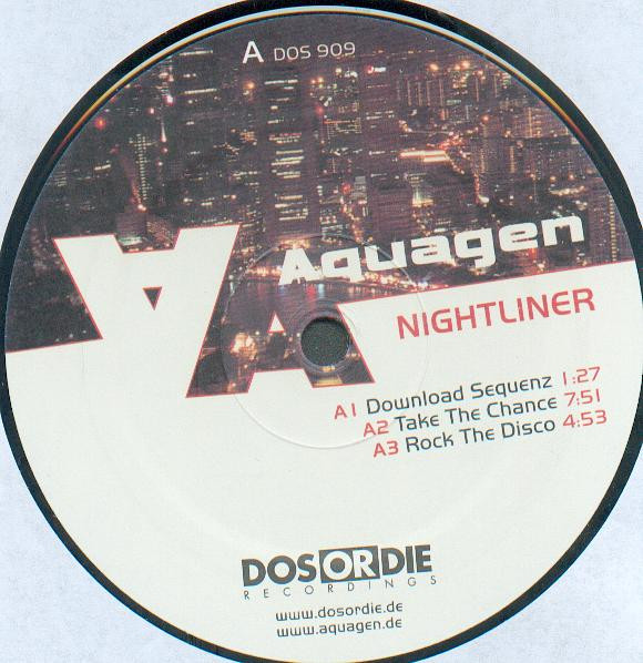 Aquagen - Nightliner | Dos Or Die Recordings (DOS 909) - 3 Aquagen - Nightliner | Dos Or Die Recordings (DOS 909) - 3