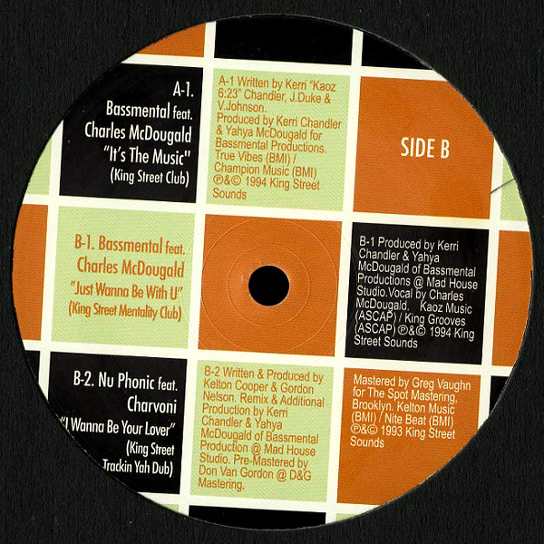 Kerri Chandler - House Legends (Sampler EP1) | BPM King Street Sounds (KSD192V1) - 2 Kerri Chandler - House Legends (Sampler EP1) | BPM King Street Sounds (KSD192V1) - 2