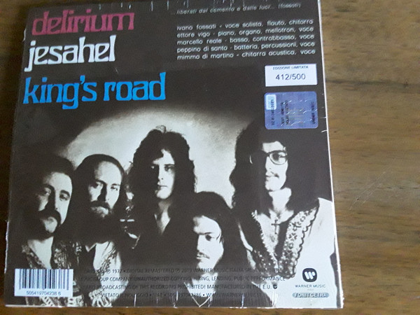 Delirium - Jesahel / King's Road | Fonit (none) - 2
