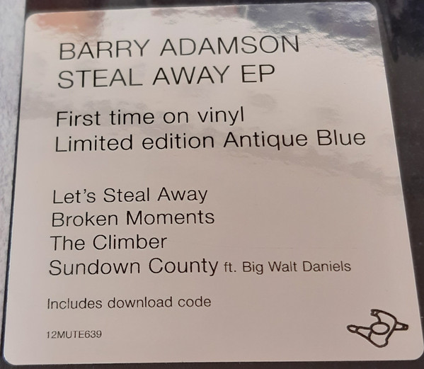 Barry Adamson - Steal Away EP | Mute (12MUTE639) - 2
