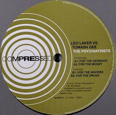Leo Laker vs. Tomash Gee - The Psychiatrists | Compressed (com037-6) - main