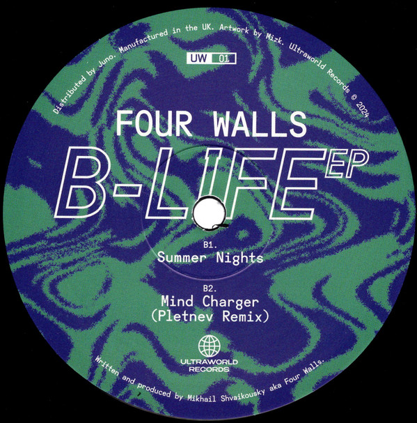 Four Walls - B-Life EP | Ultraworld Records (UW 01) - 2 Four Walls - B-Life EP | Ultraworld Records (UW 01) - 2