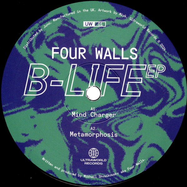 Four Walls - B-Life EP | Ultraworld Records (UW 01)