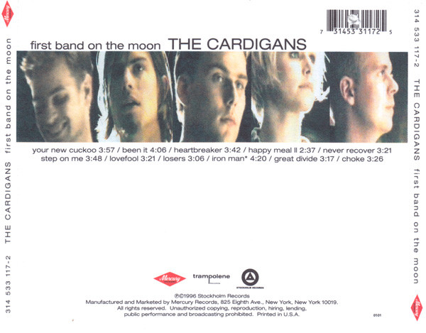 The Cardigans - First Band On The Moon | Mercury (314 533 117-2) - 2