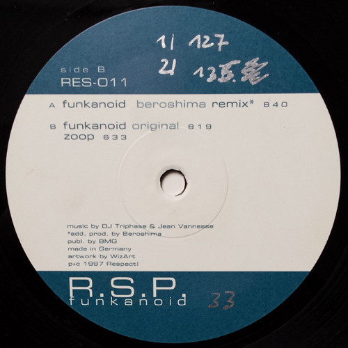 R.S.P. - Funkanoid | Respect! Records (RES-011) - 3 R.S.P. - Funkanoid | Respect! Records (RES-011) - 3