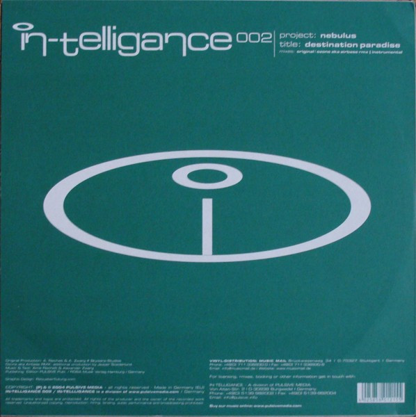 Nebulus - Destination Paradise | In-Telligance (IN-TELLIGANCE 002) - 2