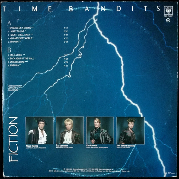Time Bandits - Fiction | CBS (CBS 25987) - 2