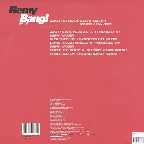 DJ Remy - Bang! EP 03 | Taste Recordings (TASTE 027) - 2 DJ Remy - Bang! EP 03 | Taste Recordings (TASTE 027) - 2