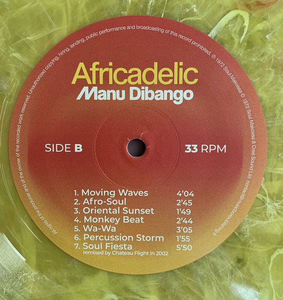 Manu Dibango - Africadelic | Diggers Factory (SMV05) - 4