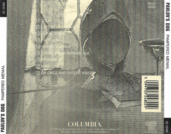 Pavlov's Dog - Pampered Menial | Columbia (CD 32480) - 2