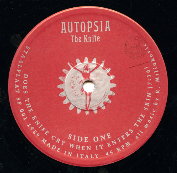 Autopsia - The Knife | Staalplaat (SP 001) - 3 Autopsia - The Knife | Staalplaat (SP 001) - 3