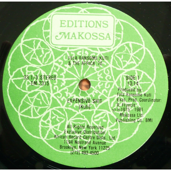 Fela Kuti & Africa 70 - Expensive Shit | Editions Makossa (EM2315) - 3
