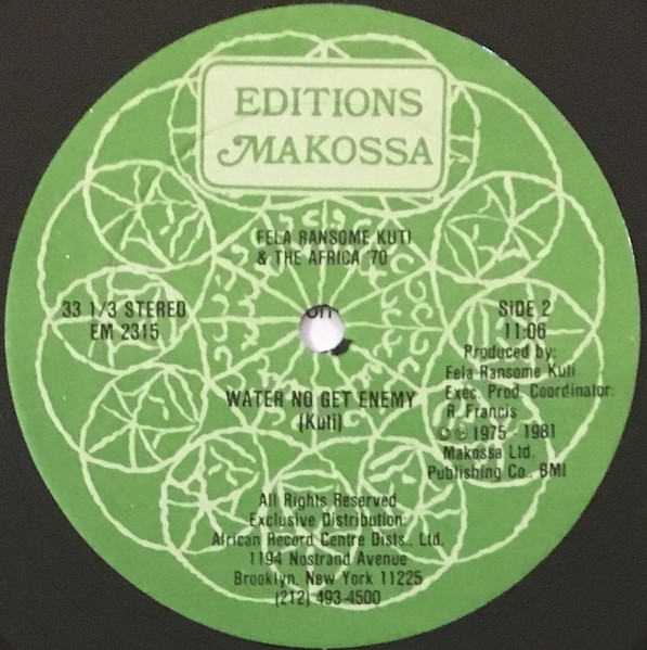 Fela Kuti & Africa 70 - Expensive Shit | Editions Makossa (EM2315) - 4