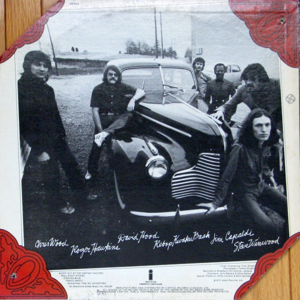 Traffic - Shoot Out At The Fantasy Factory | Island Records (SW-9323) - 2