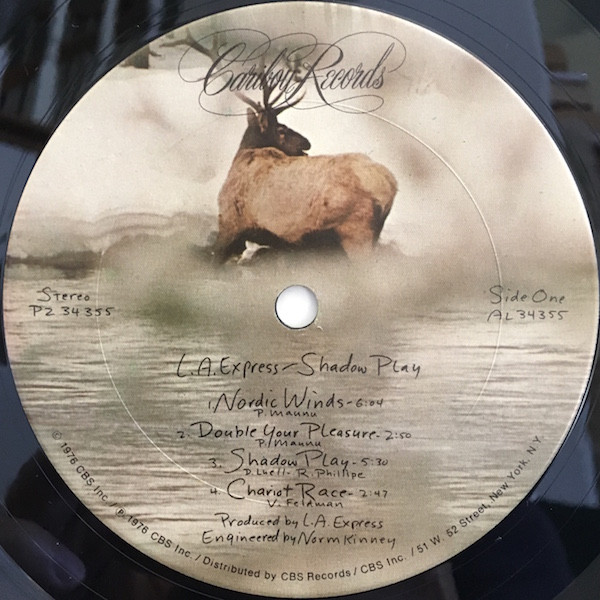 The L.A. Express - Shadow Play | Caribou Records (PZ 34355) - 3