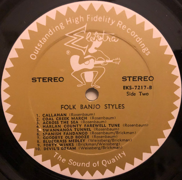 Various - Folk Banjo Styles | Elektra (EKS-7217) - 4 Various - Folk Banjo Styles | Elektra (EKS-7217) - 4