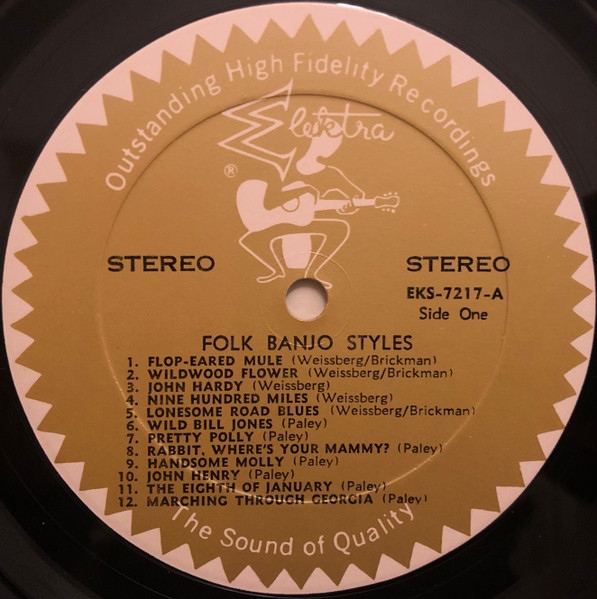 Various - Folk Banjo Styles | Elektra (EKS-7217) - 3 Various - Folk Banjo Styles | Elektra (EKS-7217) - 3