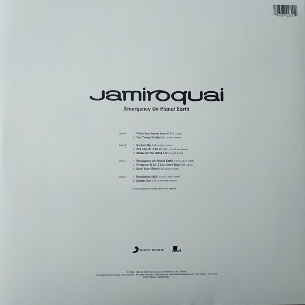 Jamiroquai - Emergency On Planet Earth | Sony Music (19658702311) - 2 Jamiroquai - Emergency On Planet Earth | Sony Music (19658702311) - 2