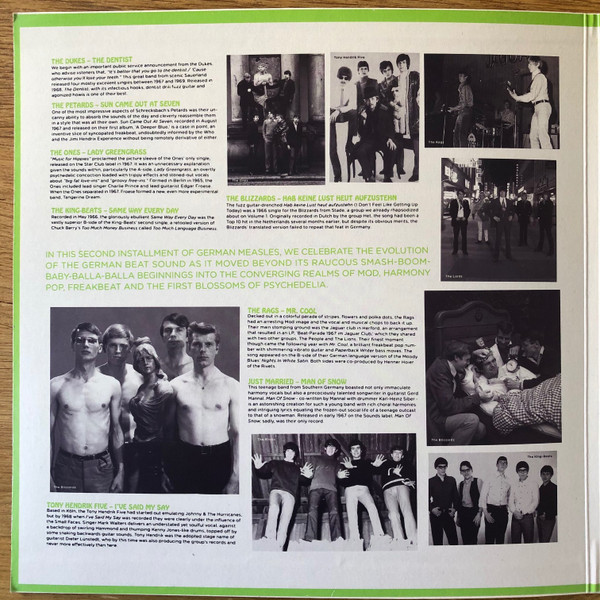 Various - German Measles Volume 2 - Sun Came Out At Seven: '60s Mod, Pop And Freakbeat From Germany | Cree Records (CLP1204) - 3