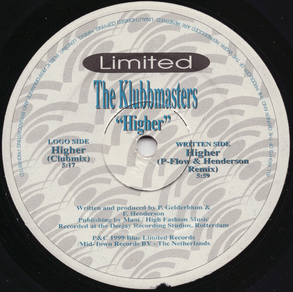 Klubbmasters - Higher | Blue Limited (BL-1013) - 2
