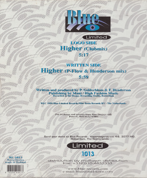 Klubbmasters - Higher | Blue Limited (BL-1013) - 4