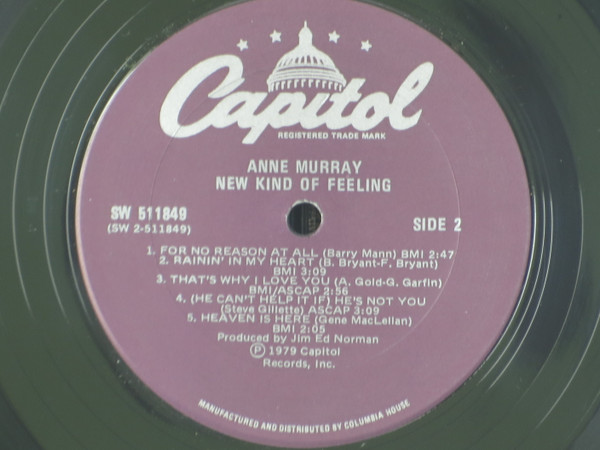 Anne Murray - New Kind Of Feeling | Capitol Records (SW 511849) - 4