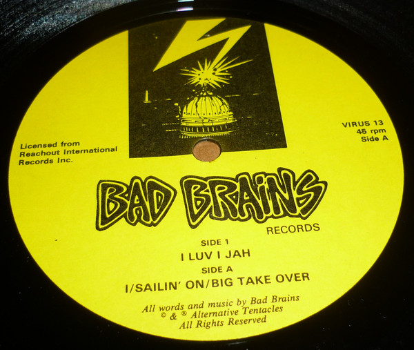 Bad Brains - I Luv I Jah | Alternative Tentacles (VIRUS 13) - 4