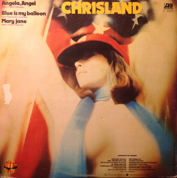 Chrisland - Angela, Angel | Atlantic (F 50395) - main