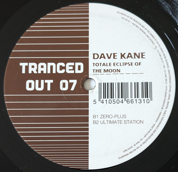 Dave Kane - Totale Eclipse Of The Moon | Tranced Out (07) - 2