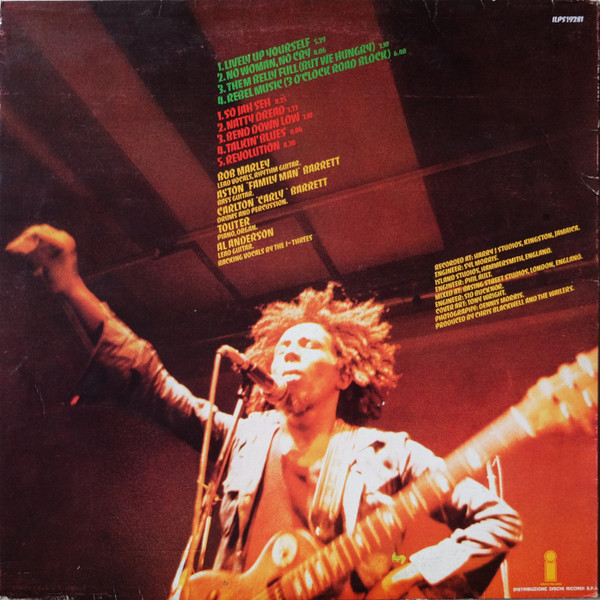 Bob Marley & The Wailers - Natty Dread | Island Records (ILPS 19281) - 2 Bob Marley & The Wailers - Natty Dread | Island Records (ILPS 19281) - 2