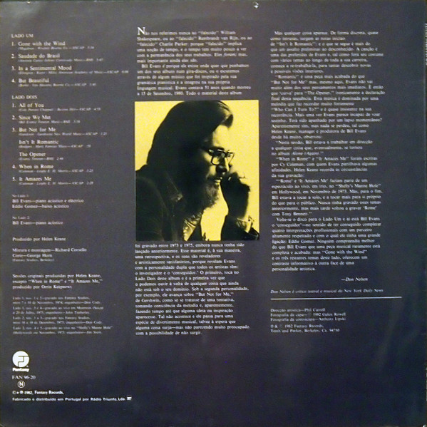 Bill Evans - Eloquence | Fantasy (FAN 96-20) - main
