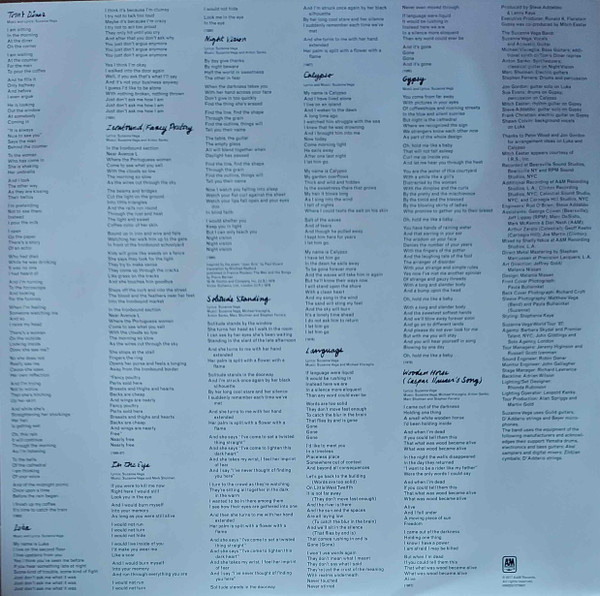 Suzanne Vega - Solitude Standing | A&M Records (00602557279931) - 3 Suzanne Vega - Solitude Standing | A&M Records (00602557279931) - 3