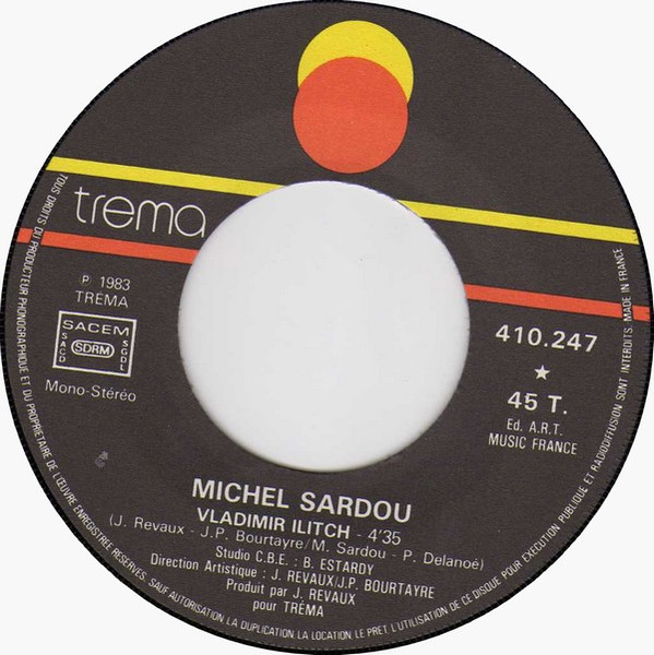 Michel Sardou - Vladimir Ilitch | Trema (410 247) - 3